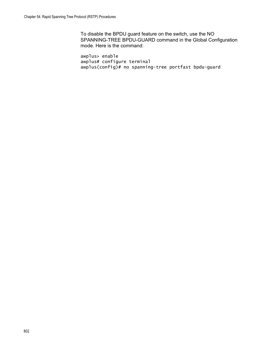 Allied Telesis AT-FS970M Series User Manual | Page 802 / 1938