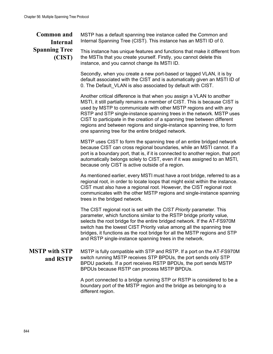 Allied Telesis AT-FS970M Series User Manual | Page 844 / 1938