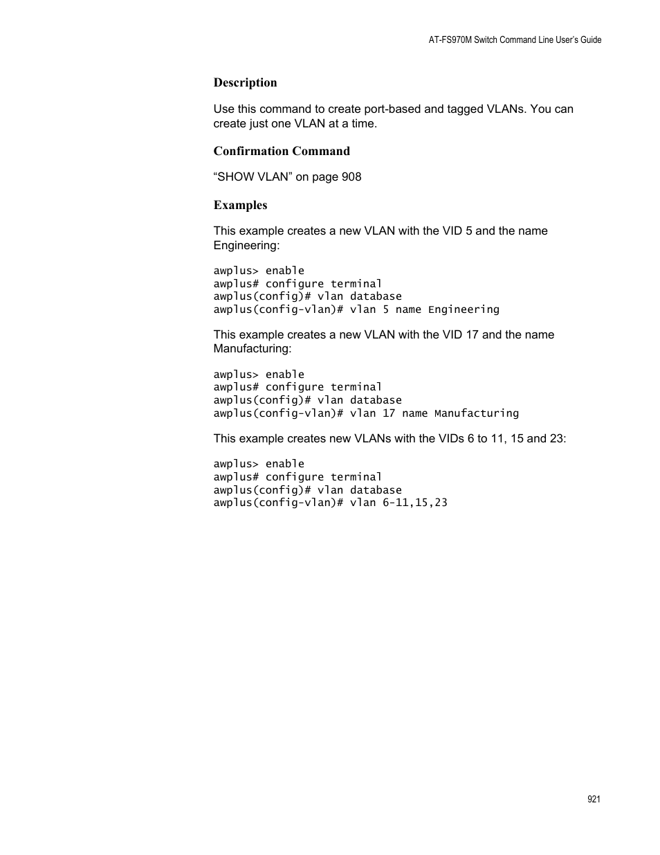 Allied Telesis AT-FS970M Series User Manual | Page 921 / 1938
