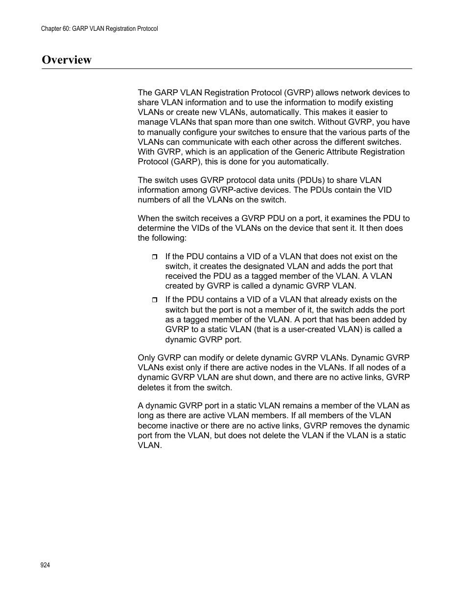 Overview | Allied Telesis AT-FS970M Series User Manual | Page 924 / 1938