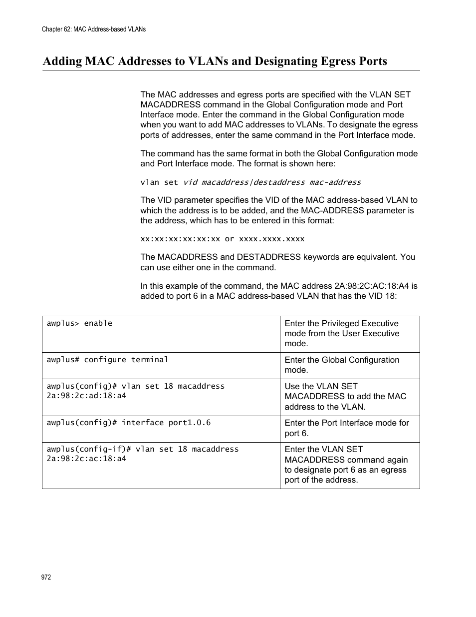 Allied Telesis AT-FS970M Series User Manual | Page 972 / 1938