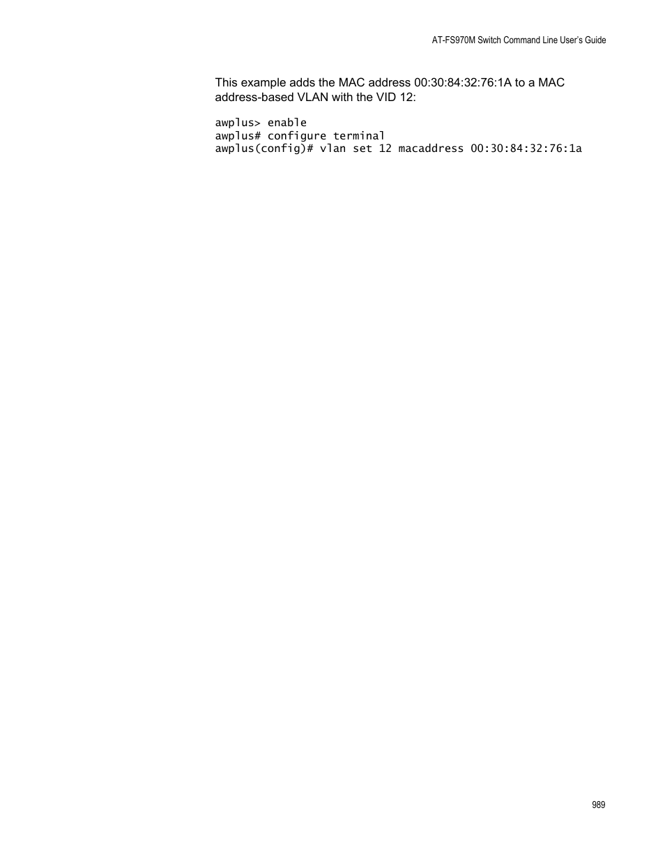 Allied Telesis AT-FS970M Series User Manual | Page 989 / 1938