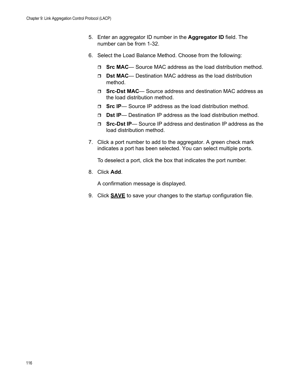 Allied Telesis AT-FS970M Series User Manual | Page 116 / 330