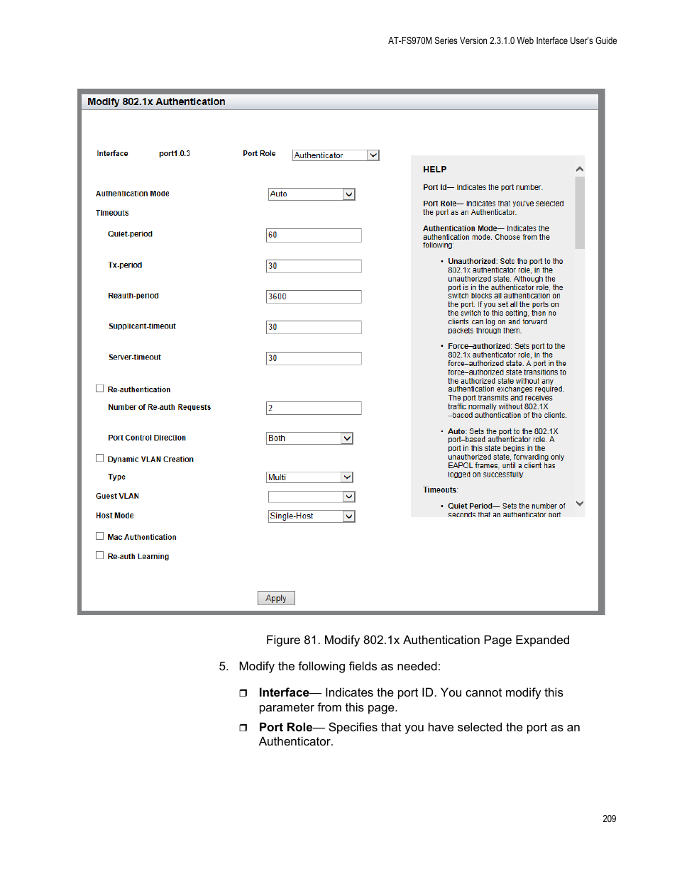 Allied Telesis AT-FS970M Series User Manual | Page 209 / 330