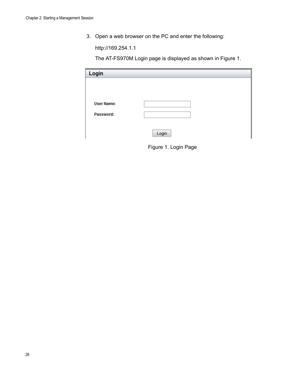 Allied Telesis AT-FS970M Series User Manual | Page 26 / 330