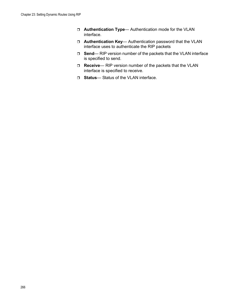 Allied Telesis AT-FS970M Series User Manual | Page 266 / 330