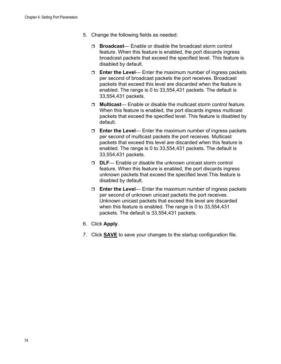 Allied Telesis AT-FS970M Series User Manual | Page 74 / 330