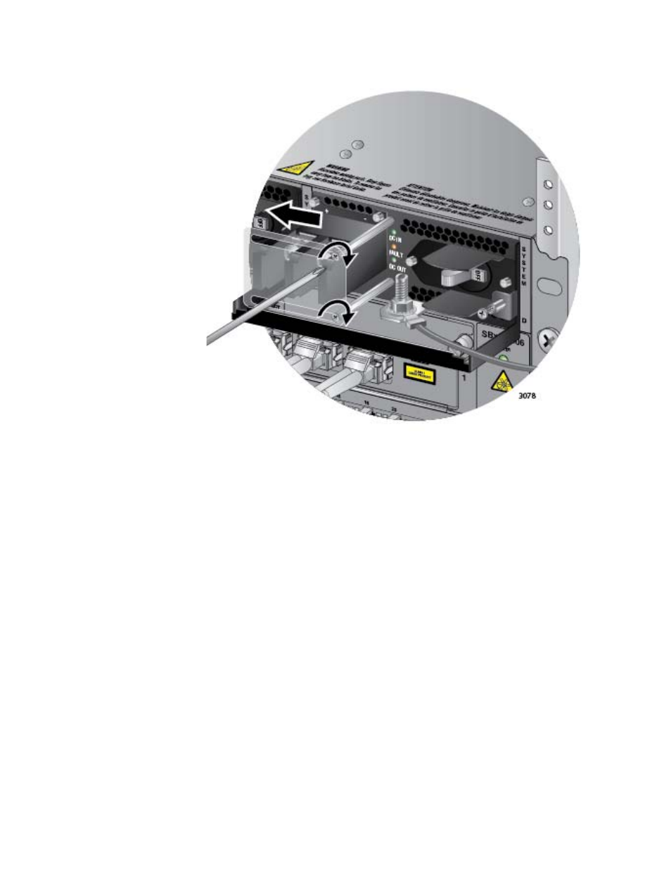 Figure 165: closing the plastic cover | Allied Telesis AT-SBx31CFC960 User Manual | Page 260 / 288