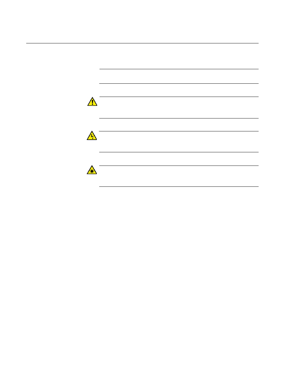 Safety symbols used in this document | Allied Telesis AT-SBx31CFC960 User Manual | Page 16 / 294