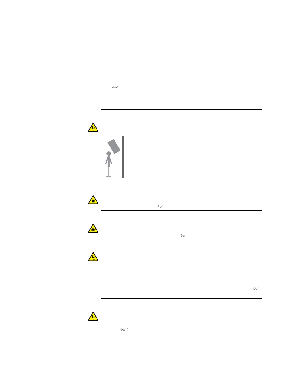 Reviewing safety precautions | Allied Telesis AT-SBx3106WMB User Manual | Page 20 / 44