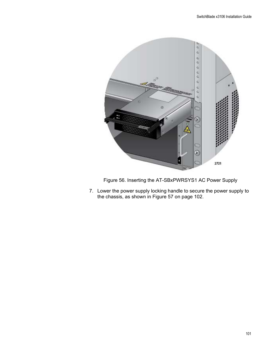 Allied Telesis SwitchBlade x3106 User Manual | Page 101 / 260