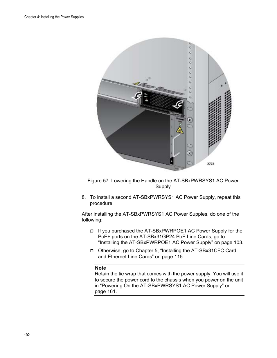 Allied Telesis SwitchBlade x3106 User Manual | Page 102 / 260