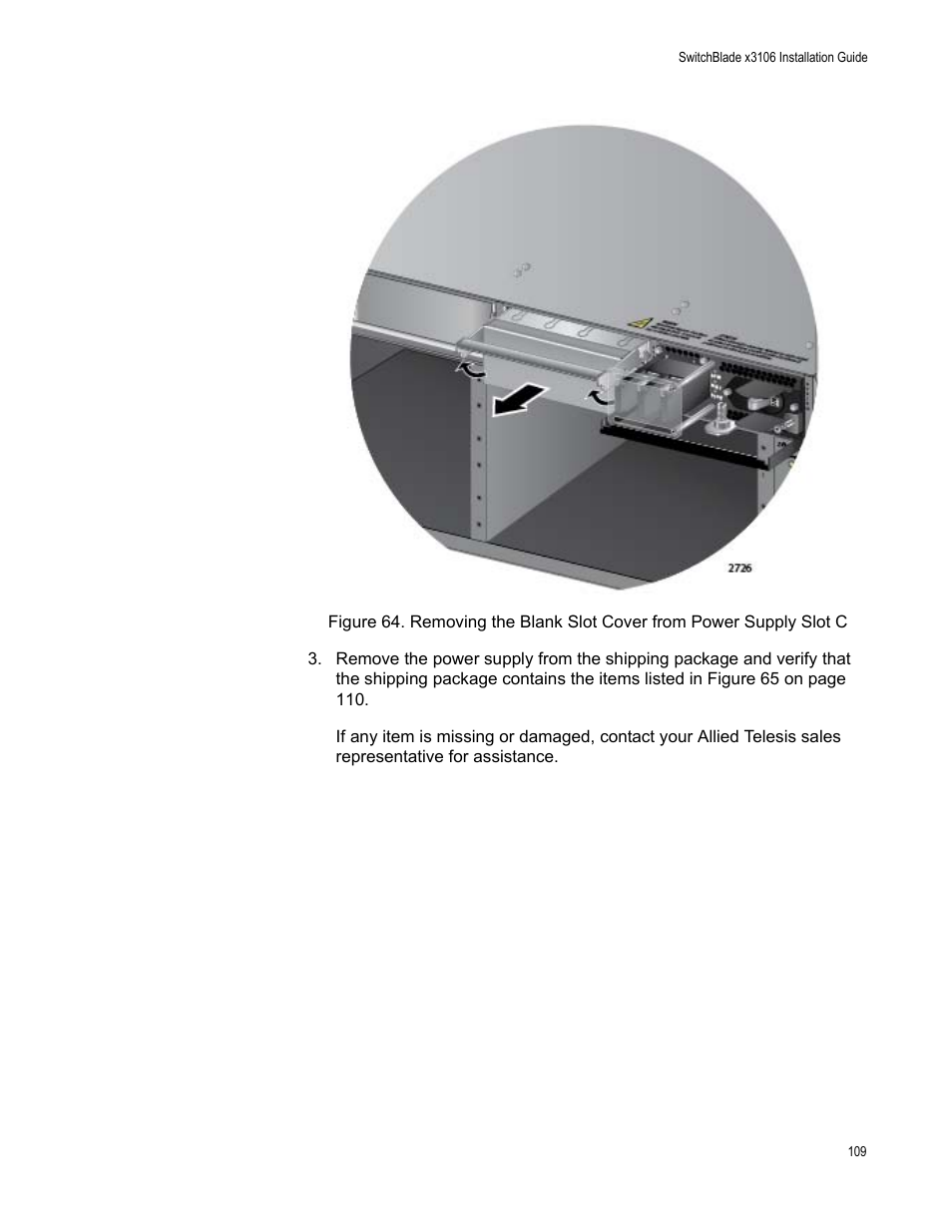 Allied Telesis SwitchBlade x3106 User Manual | Page 109 / 260