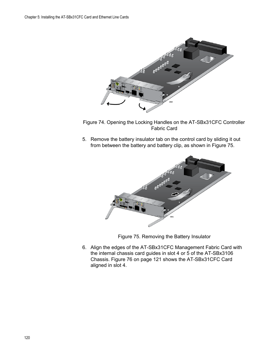 Allied Telesis SwitchBlade x3106 User Manual | Page 120 / 260