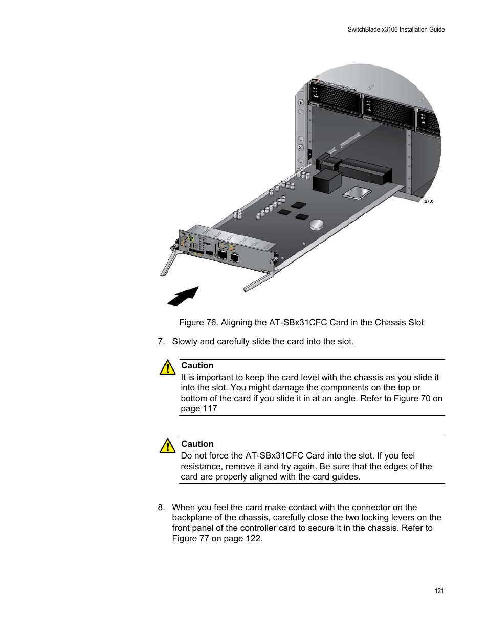 Allied Telesis SwitchBlade x3106 User Manual | Page 121 / 260