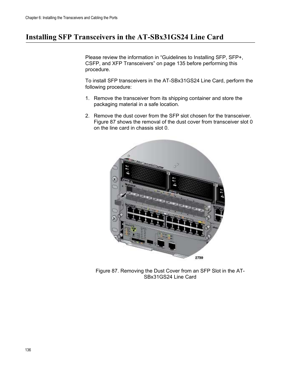 Allied Telesis SwitchBlade x3106 User Manual | Page 136 / 260