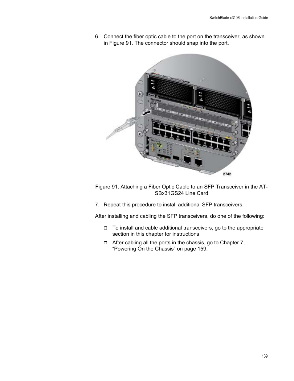 Allied Telesis SwitchBlade x3106 User Manual | Page 139 / 260