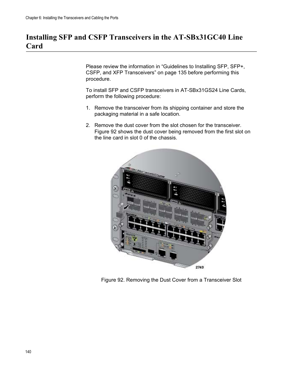 Allied Telesis SwitchBlade x3106 User Manual | Page 140 / 260