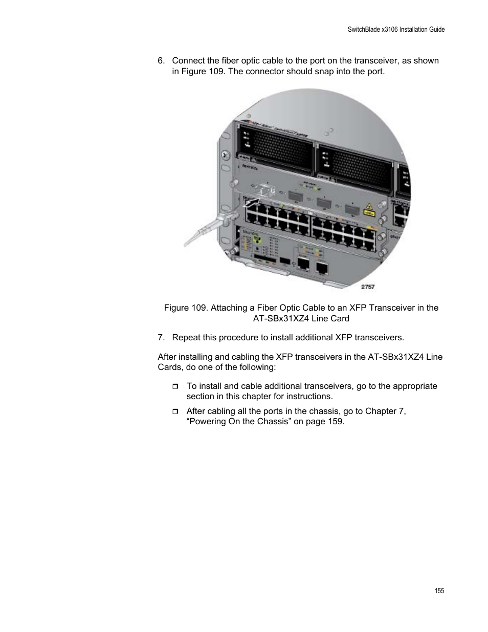 Allied Telesis SwitchBlade x3106 User Manual | Page 155 / 260