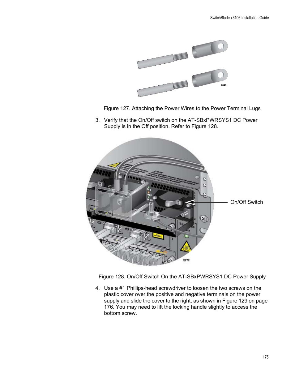 Allied Telesis SwitchBlade x3106 User Manual | Page 175 / 260