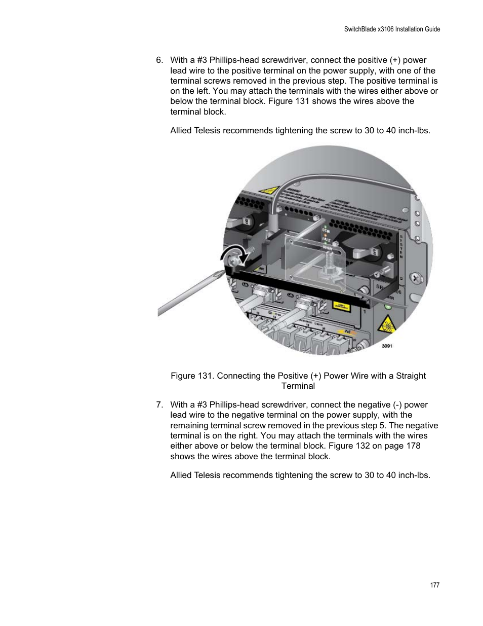 Allied Telesis SwitchBlade x3106 User Manual | Page 177 / 260