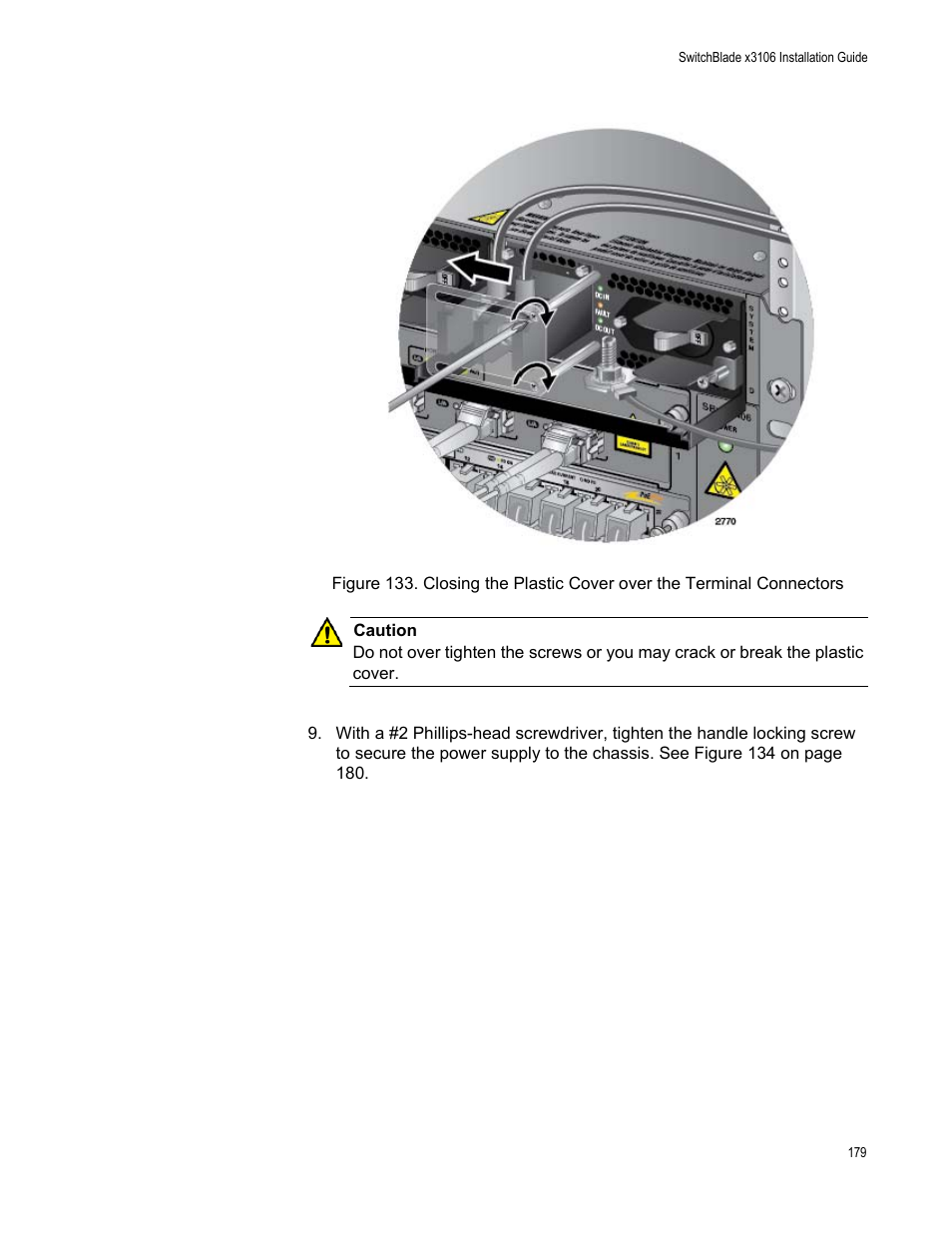 Allied Telesis SwitchBlade x3106 User Manual | Page 179 / 260