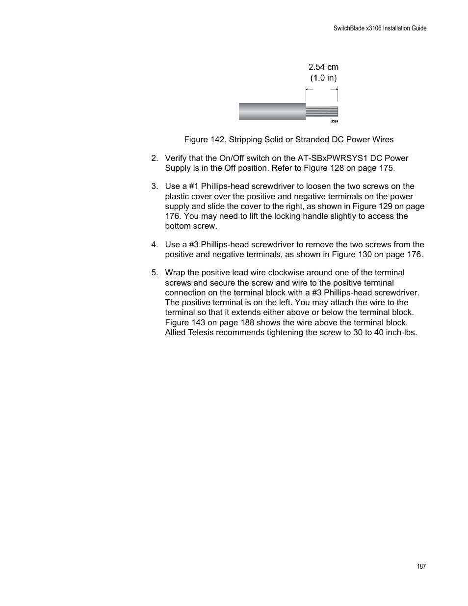 Allied Telesis SwitchBlade x3106 User Manual | Page 187 / 260