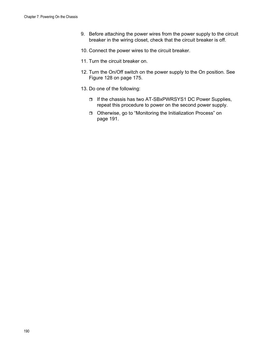 Allied Telesis SwitchBlade x3106 User Manual | Page 190 / 260