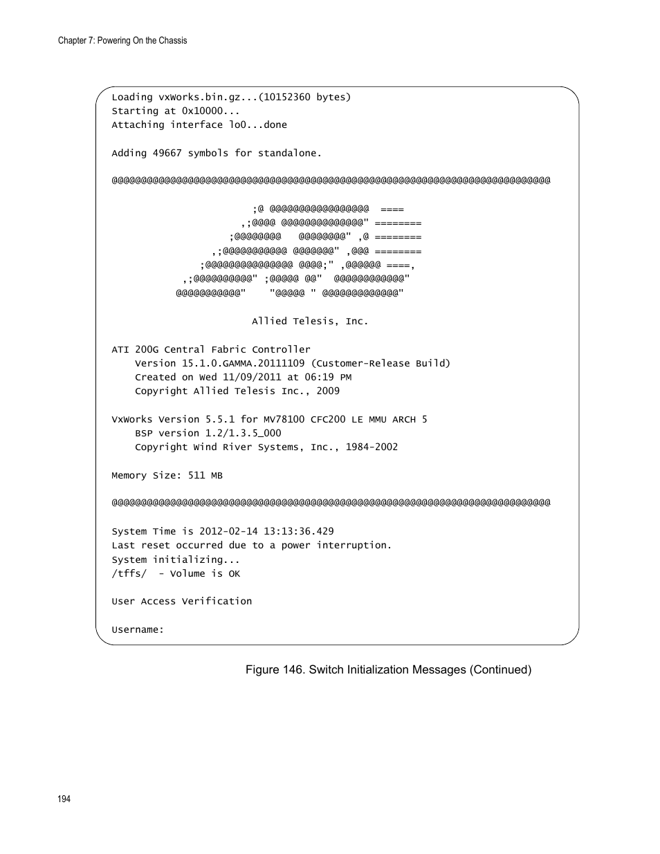 Allied Telesis SwitchBlade x3106 User Manual | Page 194 / 260
