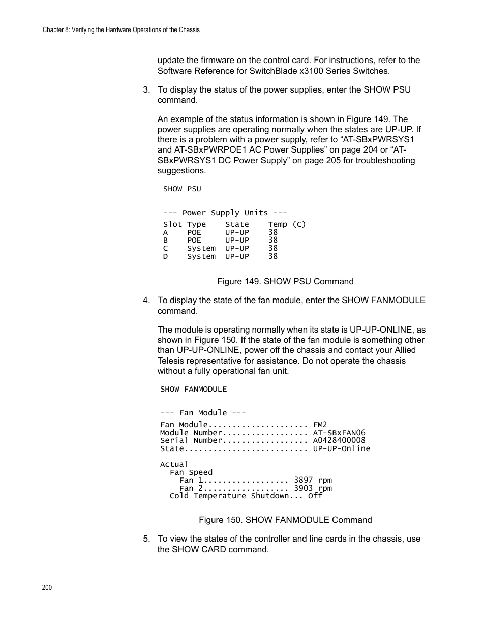 Allied Telesis SwitchBlade x3106 User Manual | Page 200 / 260