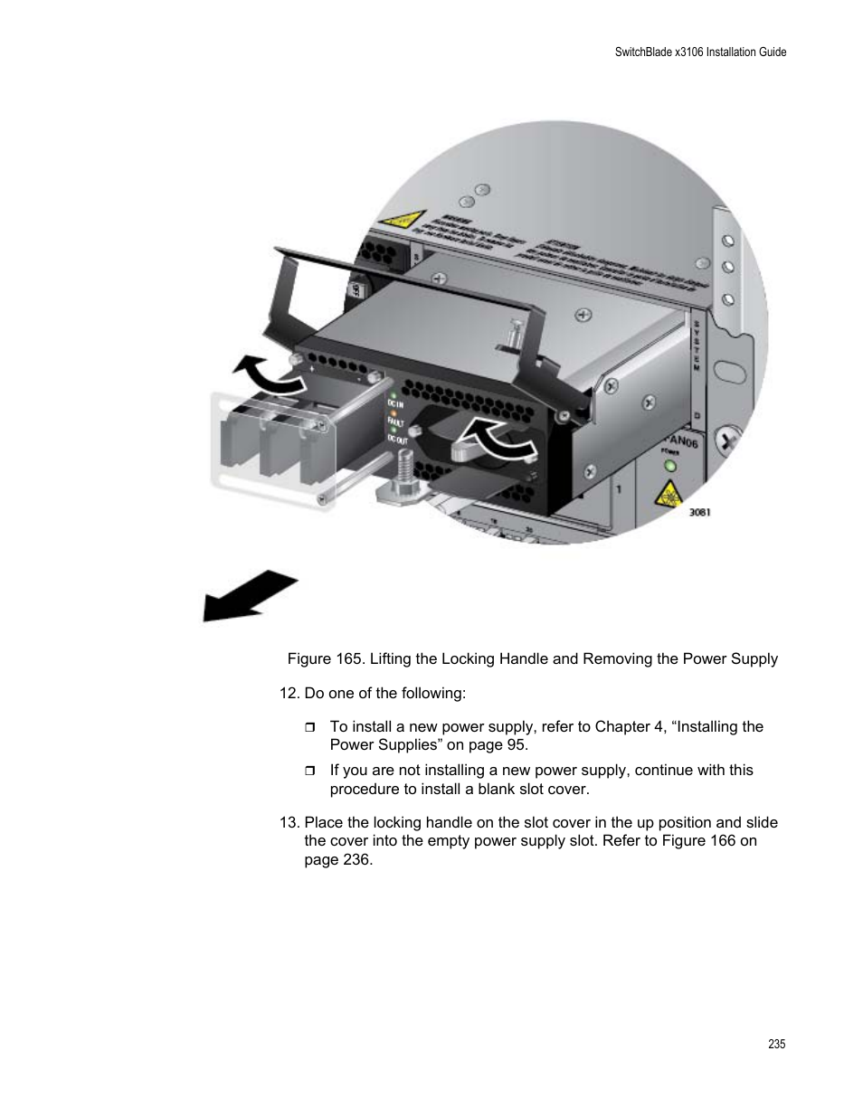Allied Telesis SwitchBlade x3106 User Manual | Page 235 / 260