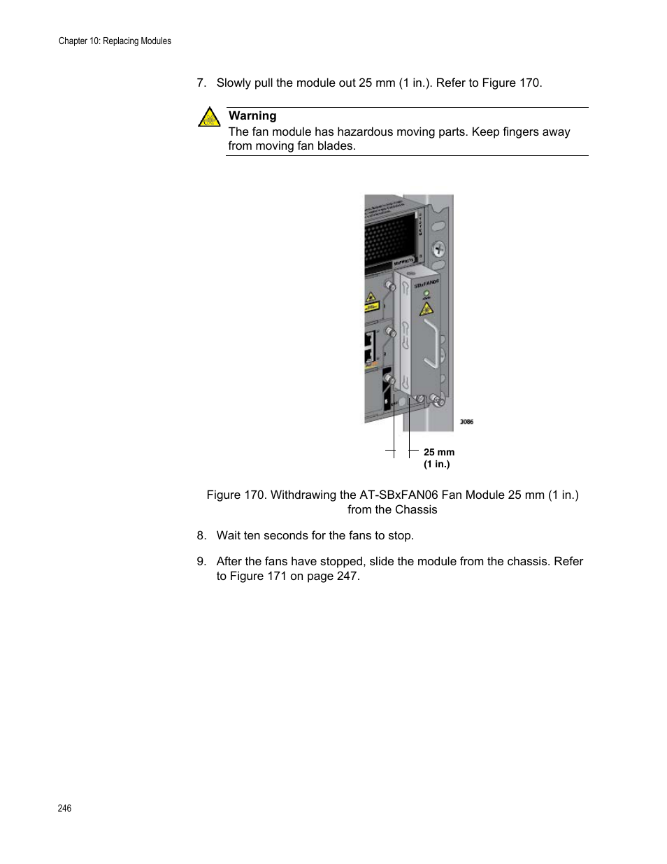 Allied Telesis SwitchBlade x3106 User Manual | Page 246 / 260