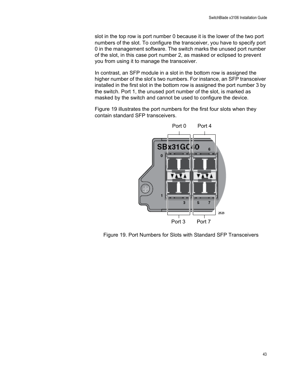 Allied Telesis SwitchBlade x3106 User Manual | Page 43 / 260