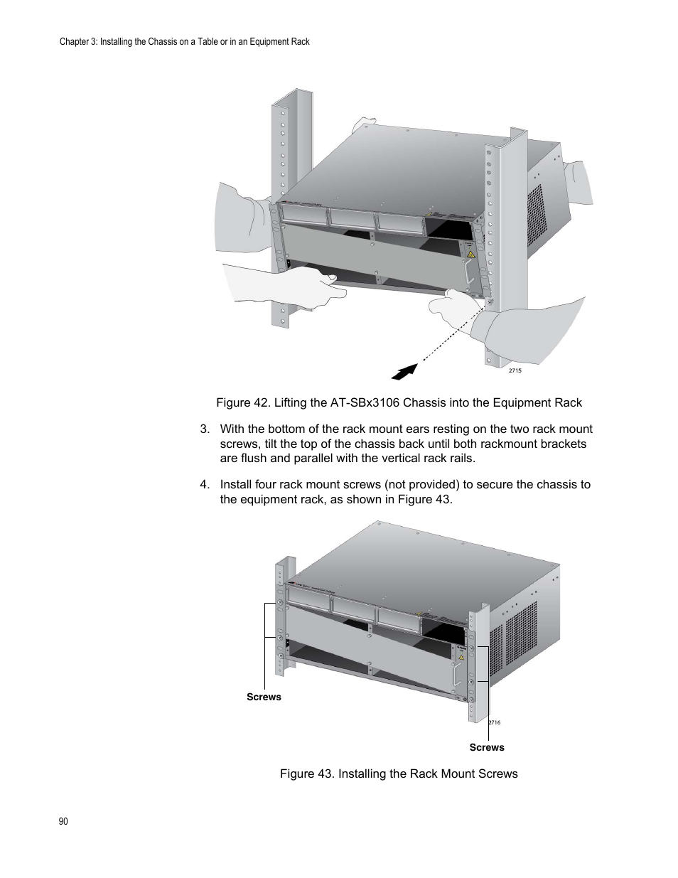 Allied Telesis SwitchBlade x3106 User Manual | Page 90 / 260