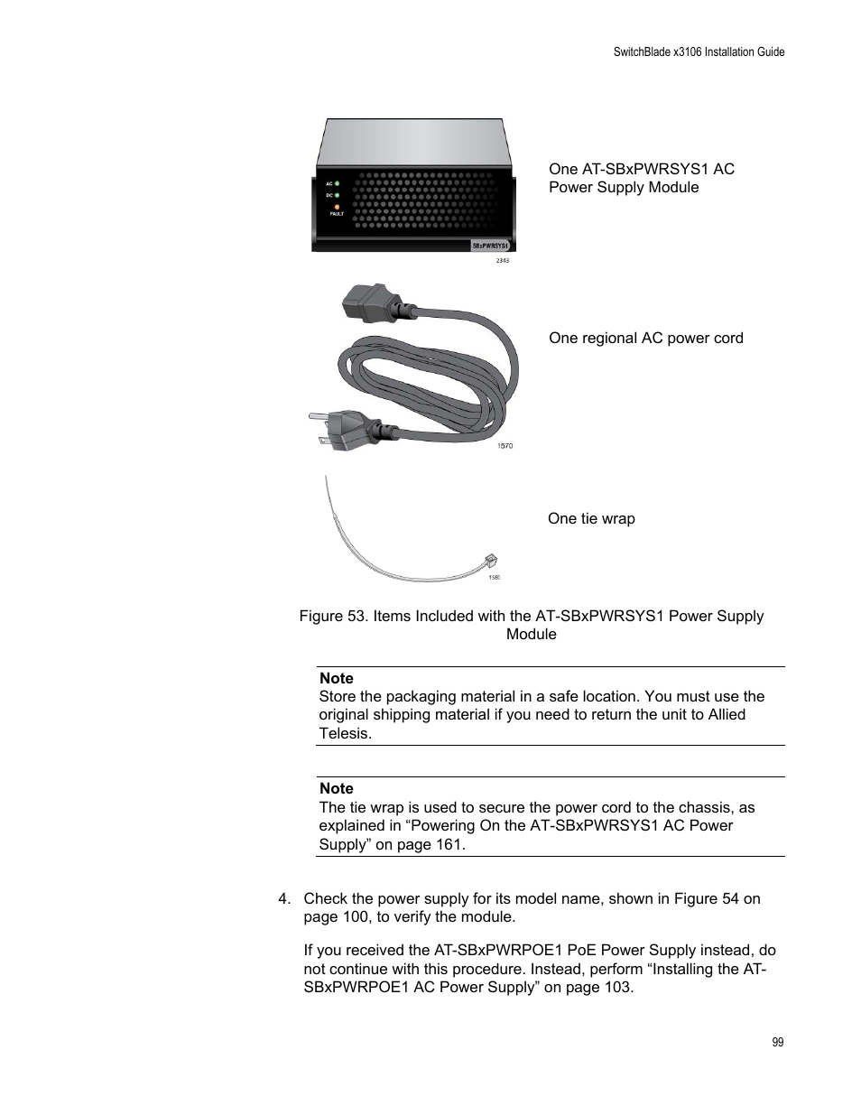 Allied Telesis SwitchBlade x3106 User Manual | Page 99 / 260