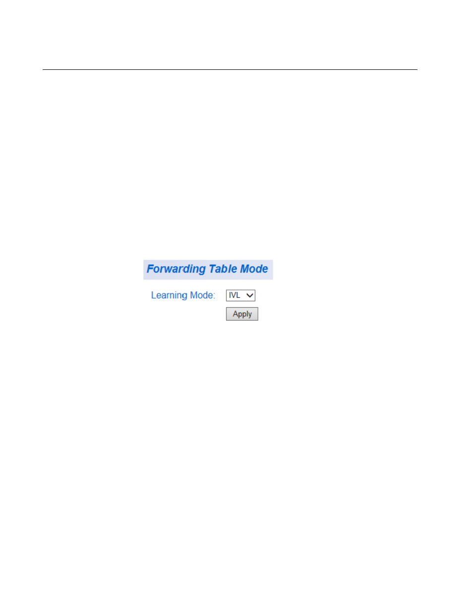 Select mac address forwarding table mode | Allied Telesis AT-GS950/8 User Manual | Page 176 / 404