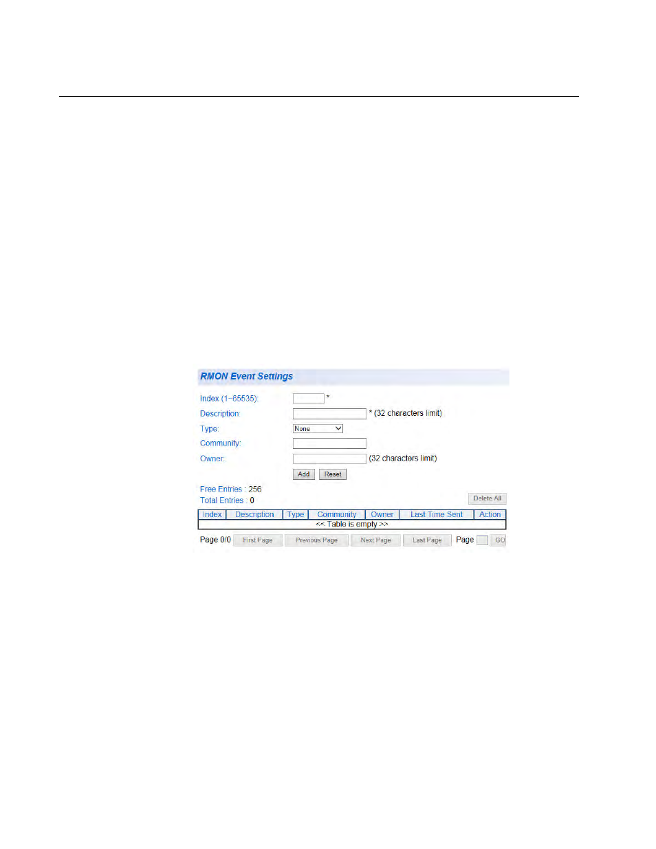 Events | Allied Telesis AT-GS950/8 User Manual | Page 264 / 404