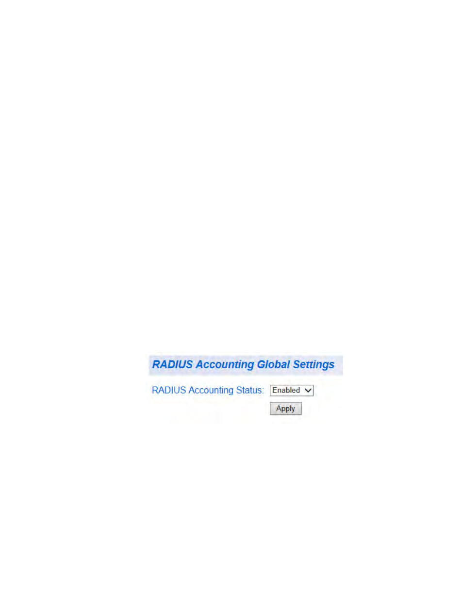 Radius accounting status | Allied Telesis AT-GS950/8 User Manual | Page 288 / 404