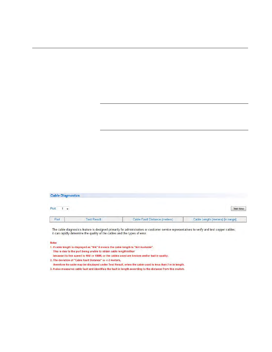 Chapter 26, Cable diagnostics | Allied Telesis AT-GS950/8 User Manual | Page 345 / 404
