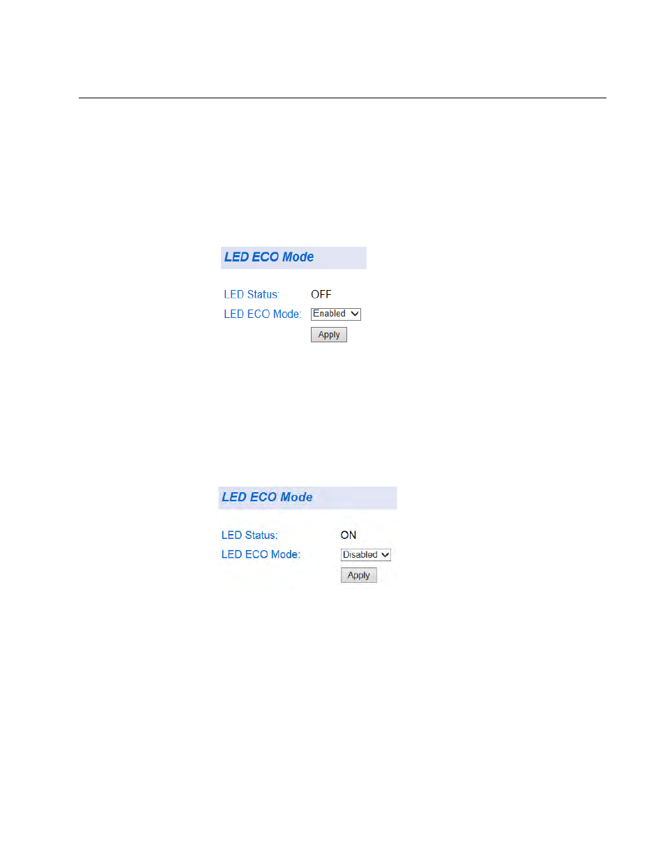 Disable led eco mode | Allied Telesis AT-GS950/8 User Manual | Page 349 / 404