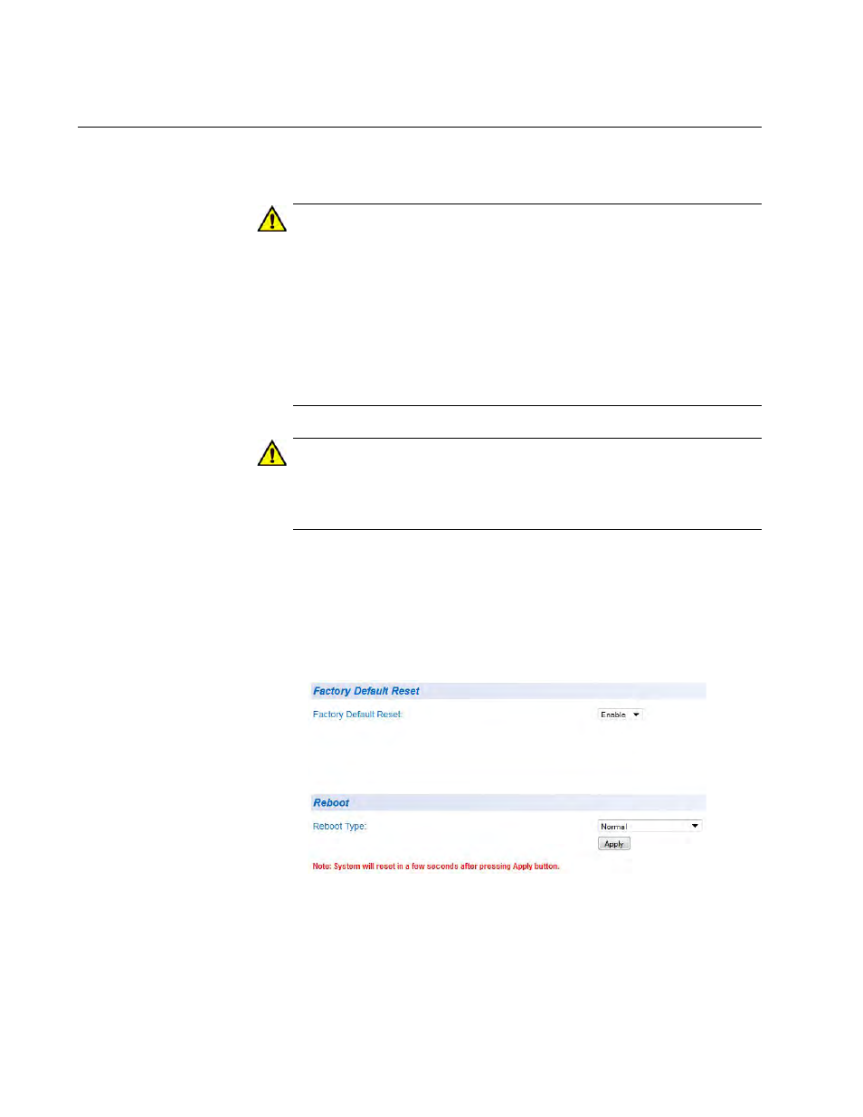 Switch reboot | Allied Telesis AT-GS950/8 User Manual | Page 356 / 404