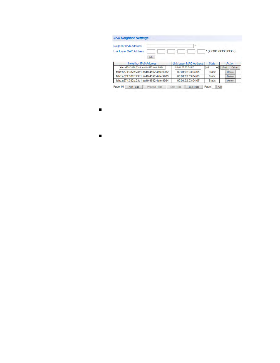 Figure 12. example search with both addresses | Allied Telesis AT-GS950/8 User Manual | Page 39 / 404