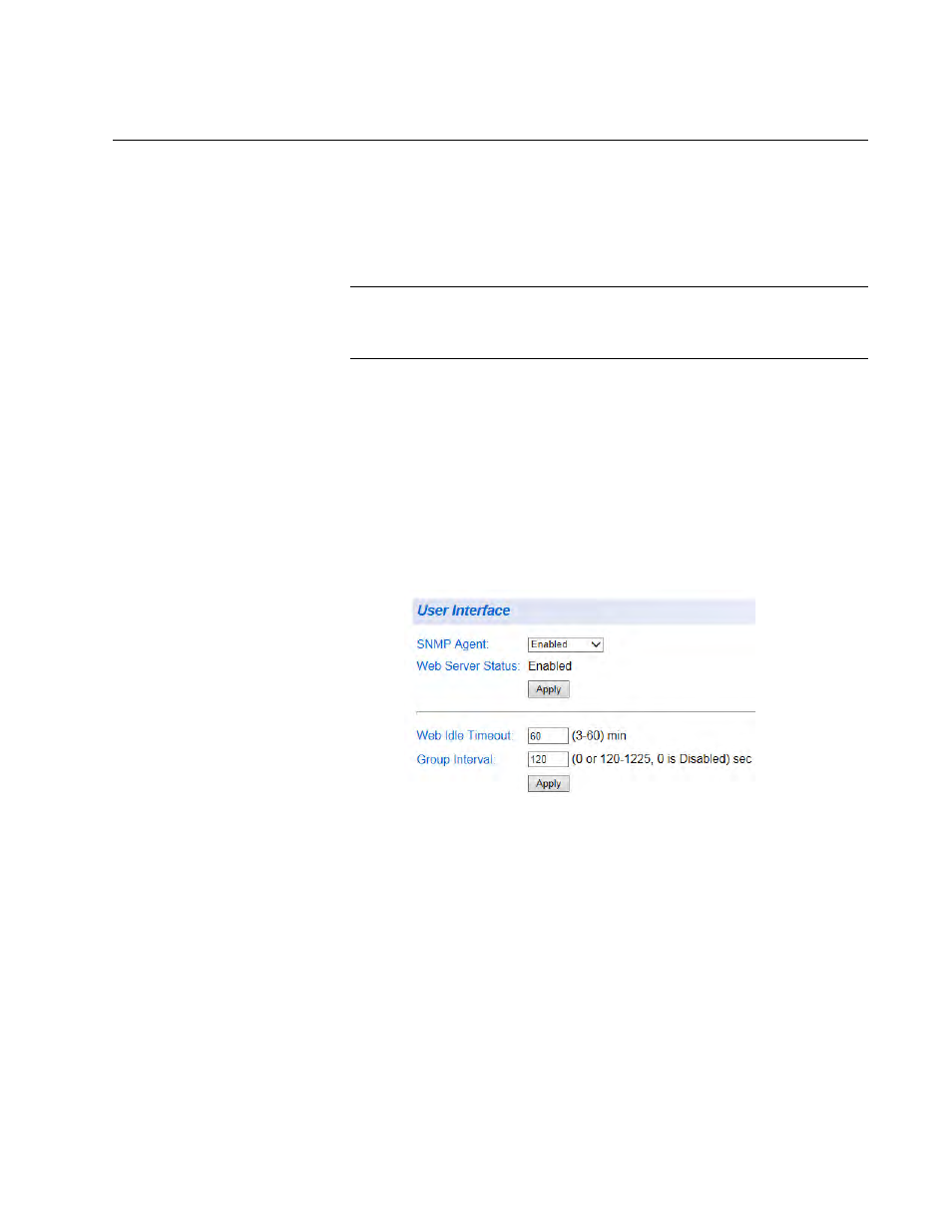 User interface configuration, Snmp interface | Allied Telesis AT-GS950/8 User Manual | Page 45 / 404