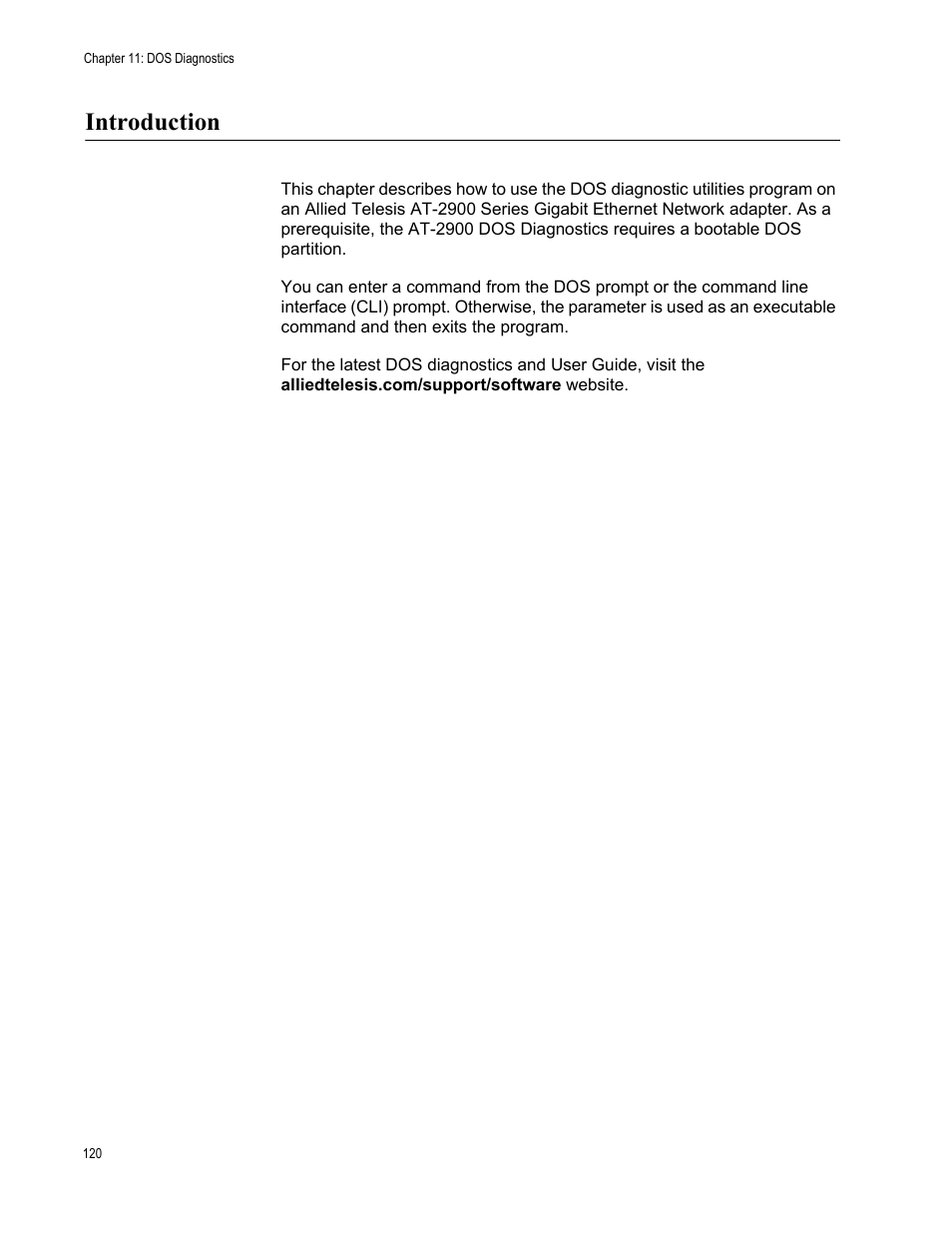 Introduction | Allied Telesis AT-2900 Series Adapters User Manual | Page 120 / 142