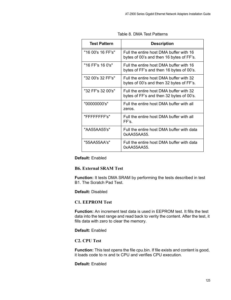 Allied Telesis AT-2900 Series Adapters User Manual | Page 125 / 142