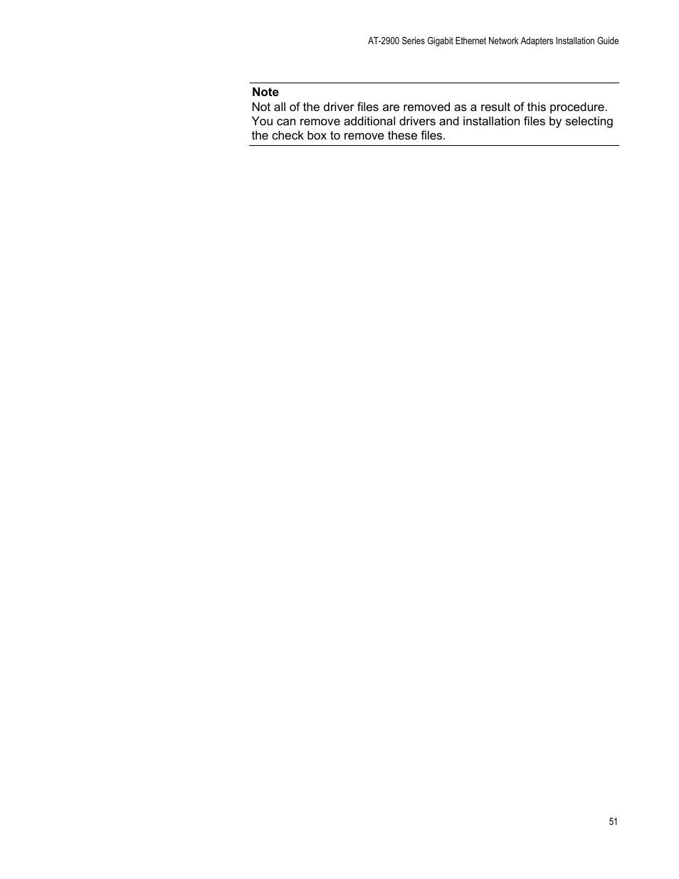 Allied Telesis AT-2900 Series Adapters User Manual | Page 51 / 142