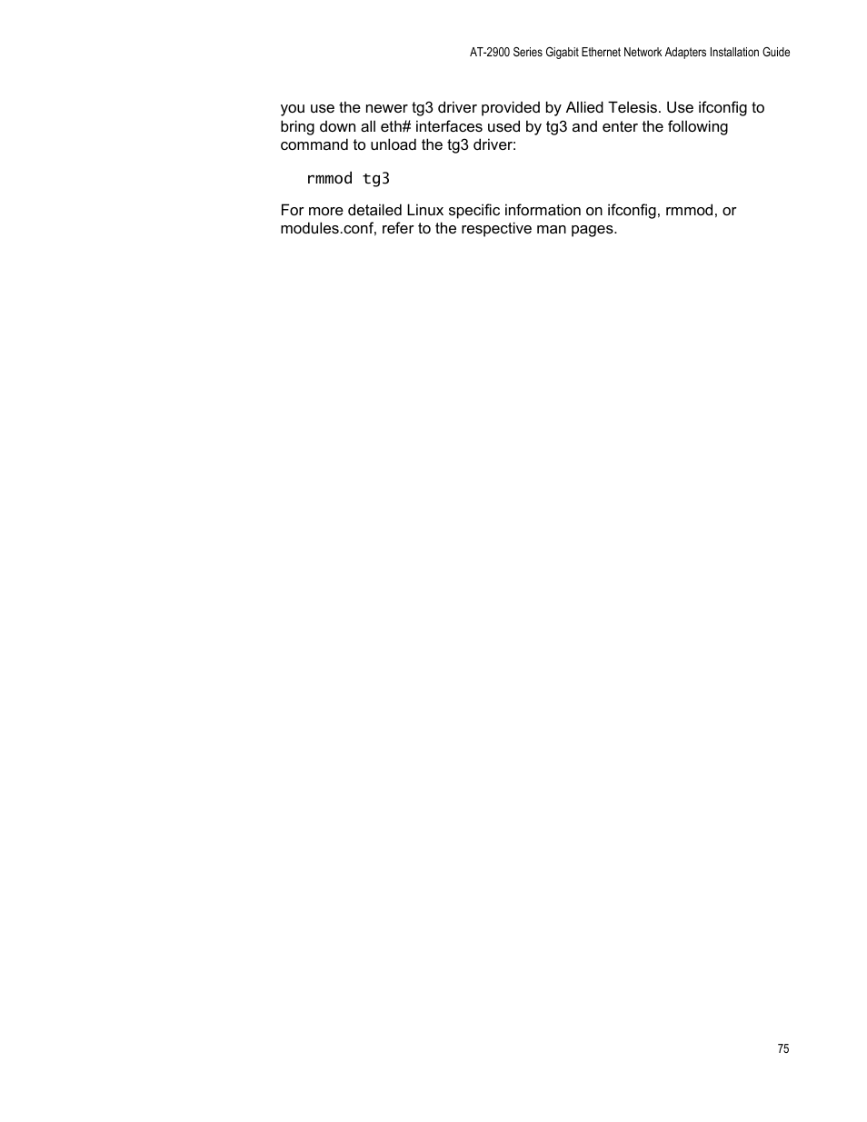 Allied Telesis AT-2900 Series Adapters User Manual | Page 75 / 142