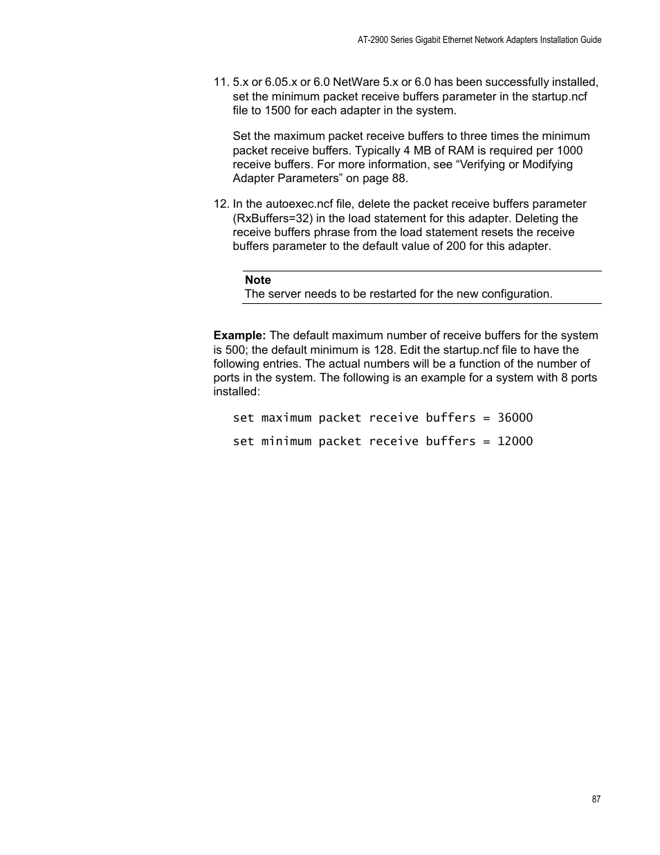 Allied Telesis AT-2900 Series Adapters User Manual | Page 87 / 142
