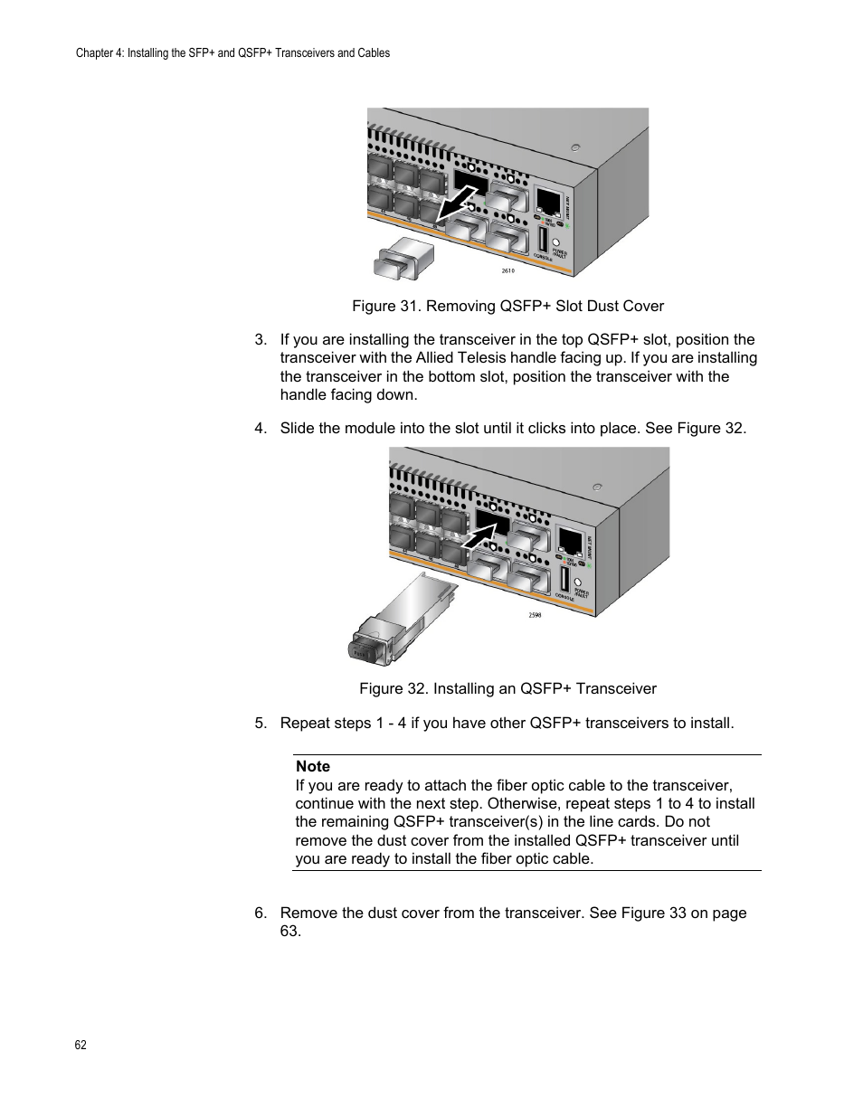 Figure 31 | Allied Telesis AT-DC2552XS User Manual | Page 62 / 84