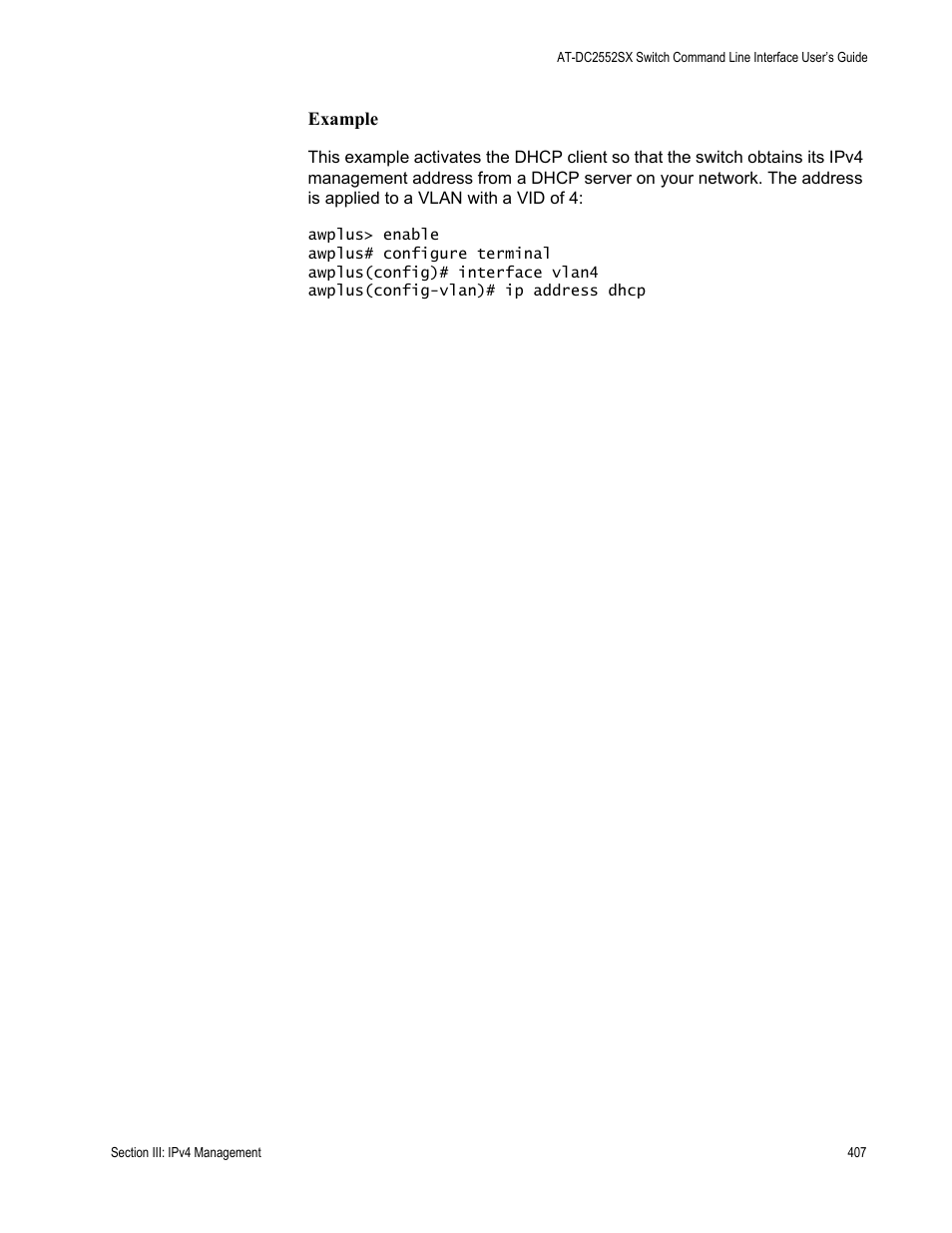 Allied Telesis AT-DC2552XS User Manual | Page 407 / 550